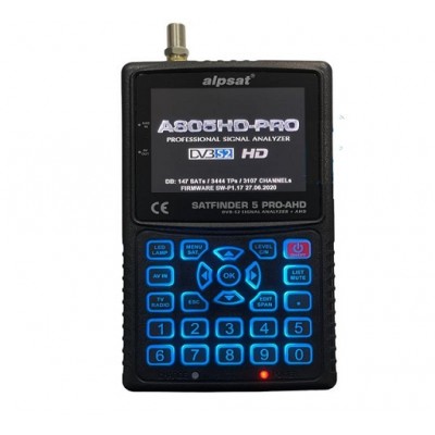 Satfinder 5 HD PRO Görüntülü Uydu Bulucu - AHD, TVI, CVI Kamera