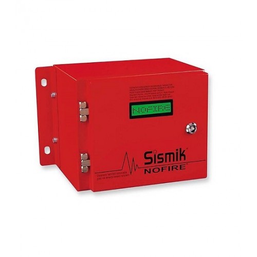 Sismik NOFIRE LDC Ekranlı Mekanik Sensörlü Elektromekanik Deprem Cihazı