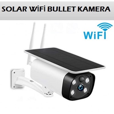 Solar Güneş Enerjili Kablosuz Wifi Kamera ST-778