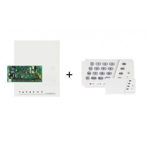 Paradox SP5500/K636 10-32 Zon Kablolu Alarm Seti