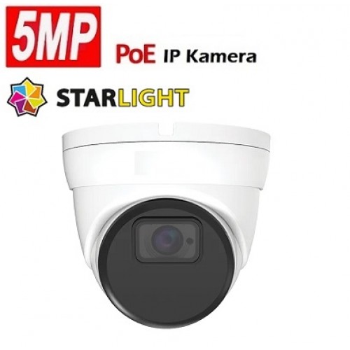 5MP ULTRAHD STARLIGHT IP Dome Kamera IC-970