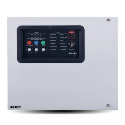 Teknim TFP-404 Konvansiyonel 4 Bölgeli Yangın Alarm Paneli