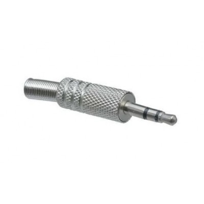 Uptech KJ45CR 3.5mm Stereo Jak Çivi Krom (Metal)