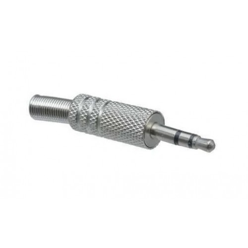 Uptech KJ45CR 3.5mm Stereo Jak Çivi Krom (Metal)