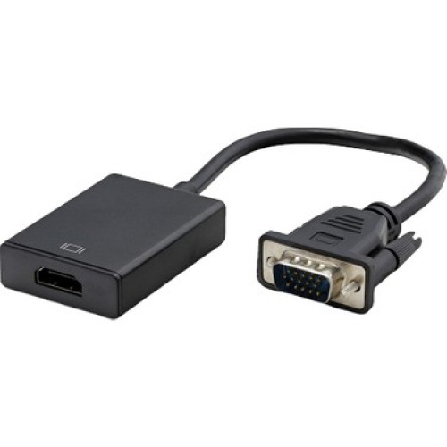VGA To HDMI Çevirici + Ses Çevirici Dönüştürücü