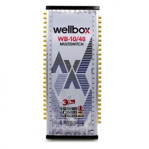 Wellbox 1048 10/48 Multiswitch Sonlu - Kaskatlı