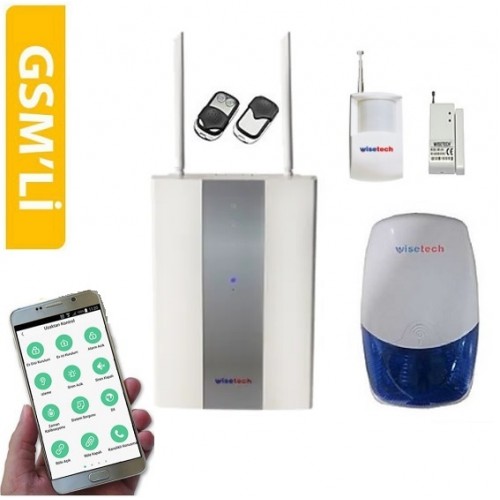 WS-212 Kablosuz Alarm Sistemi CEPTEN KURMA AÇMA