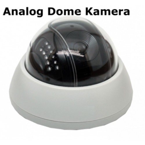 AC-104 Mikrofonlu Gece Görüşlü Analog Dome Kamera