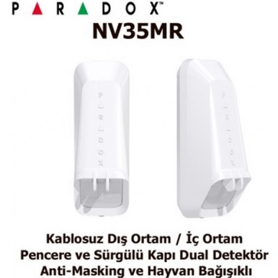 NV35MR Kablosuz iç- Dış Ortam Sürgülü Kapı Dedektörü