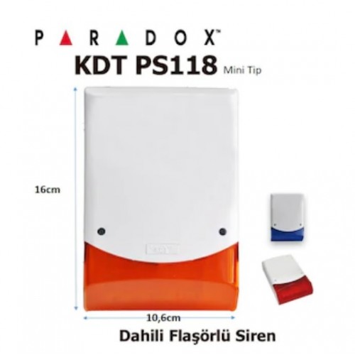 Paradox PS118 KDT Dahili Siren