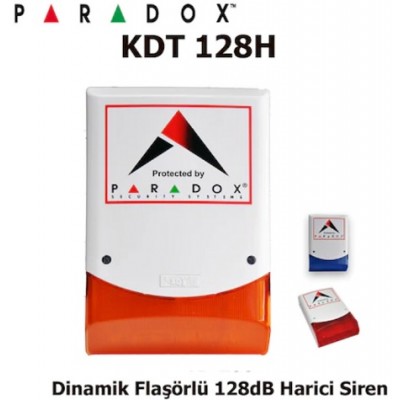 PS-128H Dinamik Flaşörlü 128dB Harici Siren