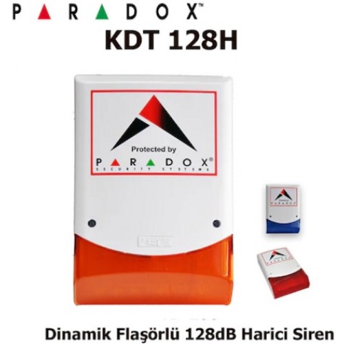PS-128H Dinamik Flaşörlü 128dB Harici Siren