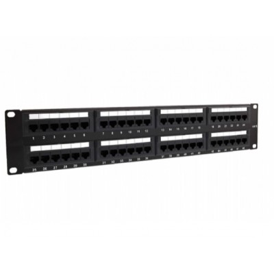 48 PORT CAT 6 PATCH PANEL PCC-48