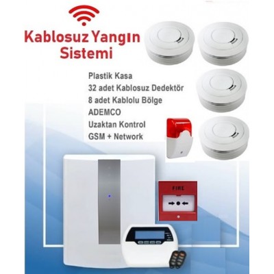 Kablosuz Yangın Alarm İhbar Sistemi IS-32