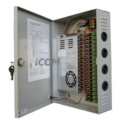 Özel Kabinli Sanayi Tipi Adaptör 12V 40 Amper